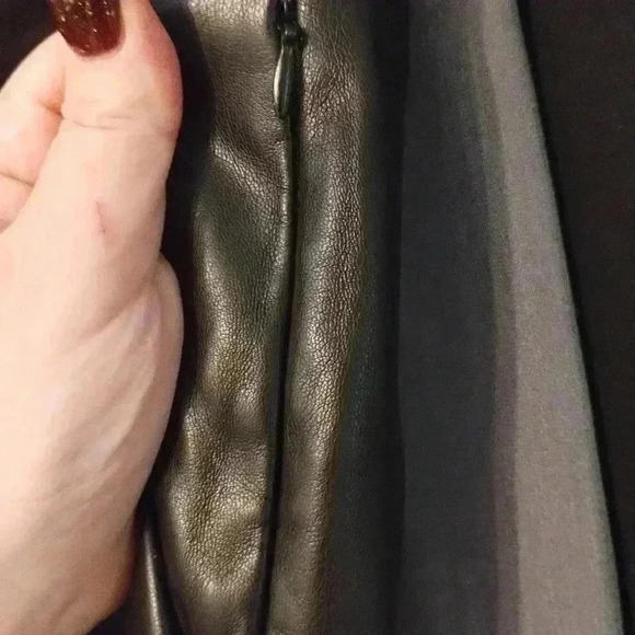 Theory Black casual Ankle Cut faux leather Size 8 - Picture 8 of 16